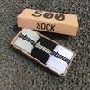 Весенние осенние кокосовые мужские носки для мужчин с подарочной коробке брендовой буква черные хлопковые чулки спорта оптом Y1020