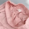 Pijamas de casal modal definido para homens e mulheres de mangas compridas roupas para casa roupas plus size twing-peça terno homewear 210809