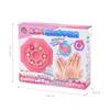 Crianças Maquiagem Diy Falso Prego Relógio Manicure Set Beleza Pretende Brinquedo Fada Dress Up Jogo para Girl Presente