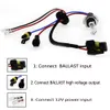 2 sztuk / partia 35W 55W Wysoka jasność HID BARB 3500LM-4500LM 9V-16V H7 Xenon Light Kit.