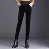 Winter Warm Pant women Plus Velvet Thicken Leggings Skinny Casual Ankle-Length Trouser High Waist Large Size Women 210608