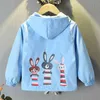 Infant Frühling Herbst Kinder Mädchen Schmetterling Hoodies Jacke Mantel Kleidung Baby Oberbekleidung Kind Kinder WindBreaker Kleidung Outfits 211204