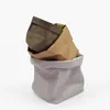 Storage Bags Flower Vase Bag Basket Flowerpot Cover Baby Clothing Toy Organizer Kraft Paper Washable Plants Vegetable Grow