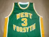 #3 CHRIS PAUL WEST FORSYTH HIGH SCHOOL Basketball Jersey Retro Personalizado Retro Sports Fan Vestuário Personalizar qualquer nome e número