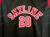 スカイラインゲイリー20 Payton High School Jersey Men Black for Sport Fans Payton Basketball Jerseys通気性制服工場直接卸売