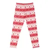 Christmas New Girls plus thick frosted fleece printed leggings tights tight legging trousers pants children designer clothing3256952