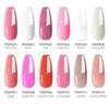 Nagelkonstkit Limegirl Extension Gel Set Acrylic Polish Kit med UV LED -lampa för startverktygssetnail