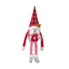 Christmas Decoration Plush Faceless Doll Stuffed Elderly Curtain Buckle Tie Rope Door Hanging Supplies LLF12200