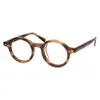 Män Optiska Glasögon Glasögon Ramar Brand Retro Kvinnor Small Round Spectacle Frame Myopia Eyewear With Case Top Qualitly