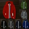 Mens Jacket Spring Autumn Casual Solid Baseball Bomber Jackets Windbreaker Zipper Thin Hooded Coat Male Jacket Plus Size 7XL Sa