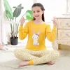 Mignon Animal Teen Pijamas Hiver Ensembles De Pyjama Pour Enfants Pyjamas À Manches Longues Enfants Garçons Vêtements De Nuit Vêtements Pour Filles 12 14 16 Ans 211130