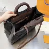 2023 Damowe torebki Flipkart Projektant torby jesień zima oryginalna litera drukowana duża torba na bitę 35 * 28cm moda torebka na ramię Crossbody