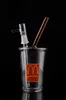 McDonald Glass Bubbler Water Bongs Hookahs Heady Oil Rigs DAB Nail Accessory Rökning Glasögon Vattenpipor Unik Bong med 14mm led