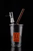 Verre MCdonald Bubbler Water Bongs Hookahs Heady Oil Rigs Dab Nail Accessoire Verres à fumer Pipes à eau Bong unique avec joint de 14 mm