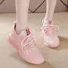 2021 Super Light Breathable Running Shoes For Men Womens Sports Knit Black White Pink Grey Casual Couples Sneakers EUR 35-41 WY01-F8801