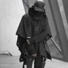 11 BYBB'S DARK Dark Functional Cloak Dark Ninja Jacket Trench Streetwear Tactical Pullover Hoody Windbreaker Shawl Coat Men 211009