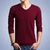 Liseaven automne d'hiver chou couleur massif masculin en V en V en V pliers à col articulé homme vêtements de vêtements pontons y0907 y0907