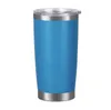 Moda 20 oz Tumblers bebiendo tazas vaso con tapa de sello Copa de vino acero inoxidable Copa aislada de vidrio Viaje by sea DHB9465236276