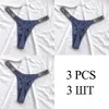 3Pcs Women Thongs Sexy Panties Rhinestones Letter Diamonds G-string Sports Low Waist Shorts Briefs T-back Fitness Size S-XL Women&200l