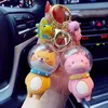 2021 Creative Space Anime Keychain Fashion Car Bag Pendant Keychain Trend Animal Astronaut Keychain Couple Gift Accessories Cute G1019