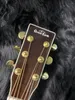 2022 녹색 지구 40 "6-string 어쿠스틱 기타. 가문비 나무 상단 및 로즈 우드 뒤쪽 및 측면 전복 쉘 바인딩 흑단 Fretboard.