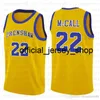 Love Basketball film MCCall 22 Movie Jersey 14 Will Smith 25 Carlton Banks College Basketball indossa ricami