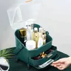 Organisateur de maquillage Boîte de rangement Tiroir de bureau Bijoux en plastique Es Salle de bain Étanche Beauté Cadeau de Noël 211102