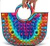 Push Bubble Handtasche Partybevorzugung Große Größe Zappeln Einfache Grübchen Dekompressionsspielzeug Stressabbau Spielzeug Lustiges Anti-Stress-Zubehör