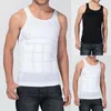 Sexy hommes mince corps Shaper ventre ventre gras sous-vêtements gilet t-shirt Corset Shapewear grande taille 3xl