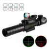 3-9x32, por exemplo, escopo de caça riflesclesclesclesclesclescles ciflscope Red Green iluminado reflexo 4 retículo 3 em 1 combinação