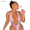 Trafik Ärmlös Underkläder Bodysuit Garment Body Sexig Cyber ​​Y2K Top Women Baddie Kläder CombishSt A21BS158 210712