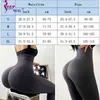 Sexywg Sexy Yoga Pants Kvinnor Hög midja Fitness Gym Legging Stretch Tights Body Shaper Trousers Running Leggings Workout Shorts H1221