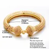 24k Luxus Hochzeit Dubai Armreifen Gold Farbe Armreifen für Frauen Mädchen Hochzeit Braut Indien Armreifen Armbänder Schmuck Geschenk kann öffnen 210713