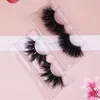 NOUVEAU CEUILLES DE VILLES MINK 3D 25 mm 5d Filons de vison Natural Fals Cils Big Volumn Vilms Lashs Luxury Makeup Dramatic Lashes Extension 1921060