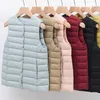 Women's Warm Vest Spring Lightweight Padded Jackets Ultralight Winter Light Quilted Coats Puffer Woman down Coat lady duck 211221