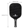 Raquettes de tennis de table Pickleball Paddle And Ball Set Surface en fibre de carbone Pickle Racket 2 Paddles With 4 Balls253t