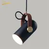 Pendellampor modern spotlight led lampor nordisk retro heminredning hängande lampa sovrum sängkläder butik dekoration ljus fixtur