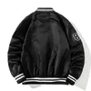 Mäns Vår Hi Street Hip Hop Baseballjacka med broderi Fashion Streetwear Letterman Ytterkläder Jackor