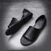 Summer Men's Sandals Soft Leather Sandals Breathable Non-slip Men's Slippers Zapatos Hombre Men Beach Sandals