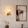 Настенная лампа американская оболочка простая прикроватная света E14 базовый стекло для гостиной телевидение