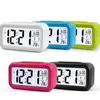 Horloge de table Capteur intelligent Veilleuse Réveil numérique avec thermomètre de température Silencieux Bureau Chevet Réveil Snooze T2I51742