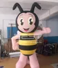 Portable Commercial Promotion Uppblåsbara Honeybee Advertising Custom Blow Up Yellow and Black Bee Cartoon for Farm Decoration Event