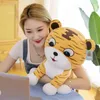 25cm cute tiger doll high quality plush toy stuffed animals toys children birthday gifts wholesale