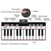 Tappetino musicale multifunzione 180x72 cm con 24 tasti Tappeto per pianoforte per bambini Tappeto per tastiera Giocattoli Strumento musicale Regalo per bambini 210320