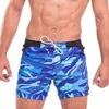 Running SHORTS Mężczyzna męskie pnie siłowni Fitness Fashion Sports Beachwear Szybkoschnący Stretch Spodnie Beach Bermuda Masculina