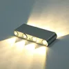 Alüminyum LED Duvar Lambaları AC85-265V Oturma Odası Banyosu için Işıklar Dekorasyon Sconce Corridor Ayna Işığı