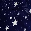 Bright Stars Pread Closeet 200x230CM Высокая плотность Супер мягкое Фланелевое одеяло для дивана / кровать / Автомобильные портативные пленки 211019