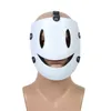 Tenkuu Shinpan Yüksek Yükselişi Invasion Cosplay Kostümleri Reçine Maske Beyaz Japon Samuray Maskeleri Sahne Q0806