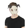 Halloween Páscoa Páscoa Fato Face Máscara Mardi Gras 3D Goat Skull Máscaras de Masquerade PU MASQUE DZ17026