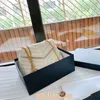 حقيبة يد حقيبة الكتف سلسلة crossbody جلد طبيعي جودة عالية جودة عالية handbagswomen الصفراء مصممي أكياس 2021 مع مربع